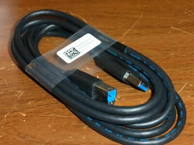 New Genuine Dell Original Printer / Device Type A to B Male USB 3.0 Cable/Cord