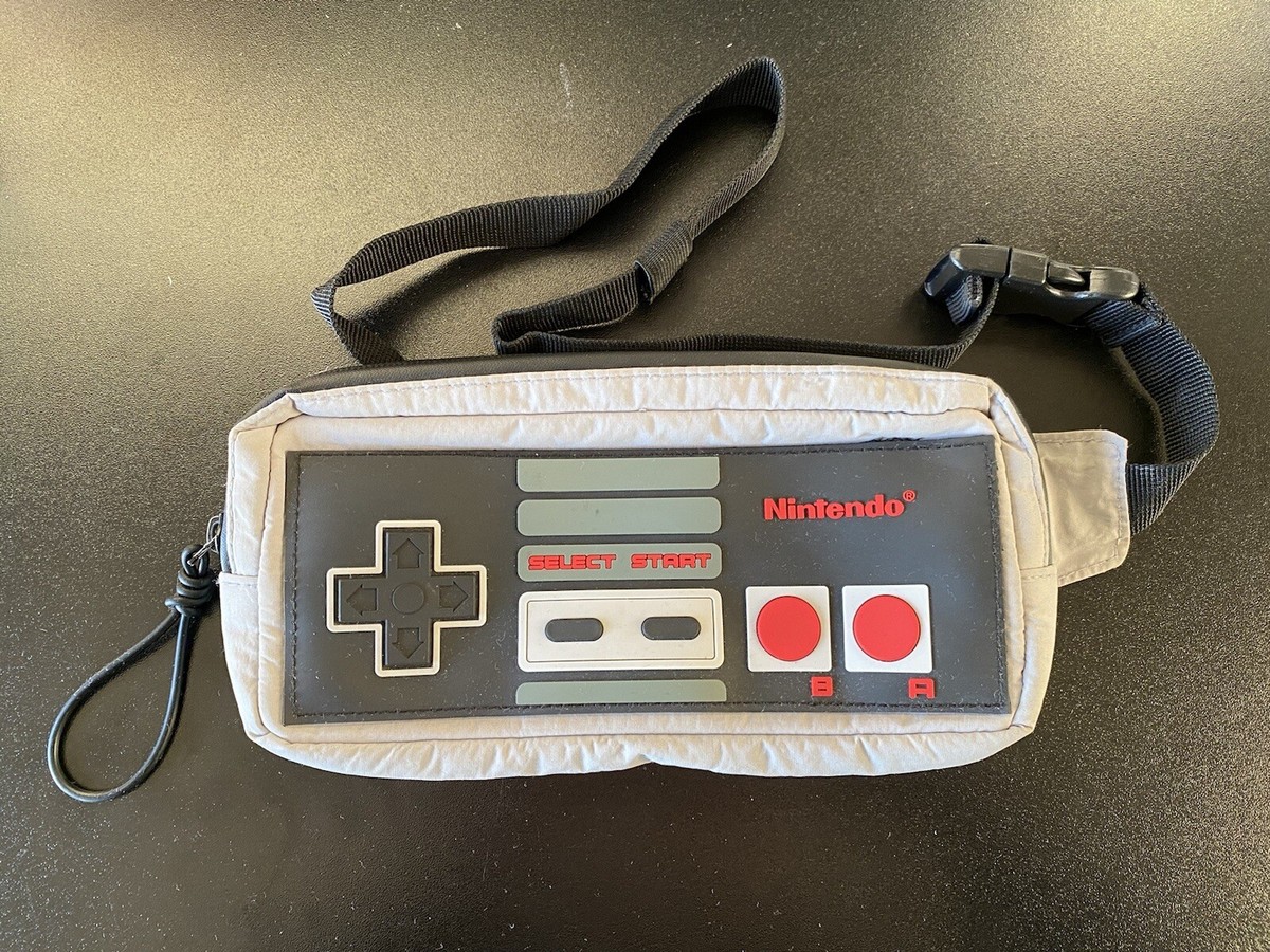 ZARA Nintendo NES Controller Bum Bag Belt Pouch With Zip - Limited 