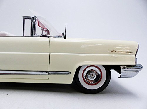 Sunstar 1/18 Diecast 4655 - '56 Lincoln Premiere Open Convertible Starmist White - Picture 13 of 15