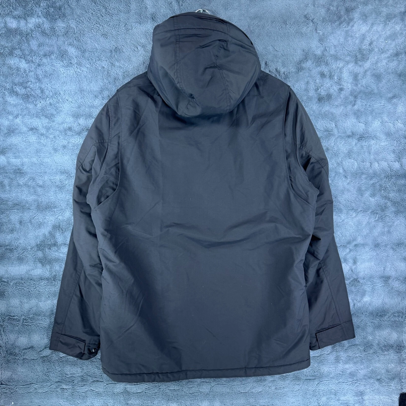 patagonia isthmus hooded quilted lining full zip jacket