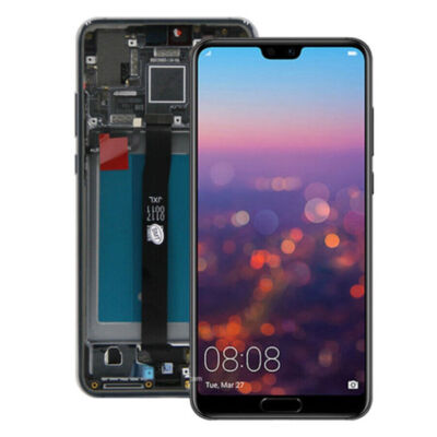 For Huawei P20 EML-L29 L09 L22 Aurora LCD Display+Touch Screen+Frame Fingerprint
