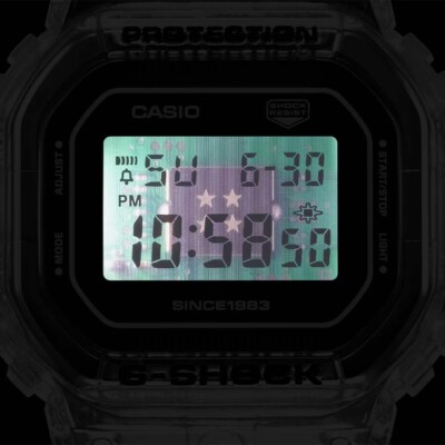 時計 MH247 DW-5040RX-7JR CASIO G-SHOCK 40th Casio G-Shock 40th Anniversary CLEAR REMIX Limited Model DW