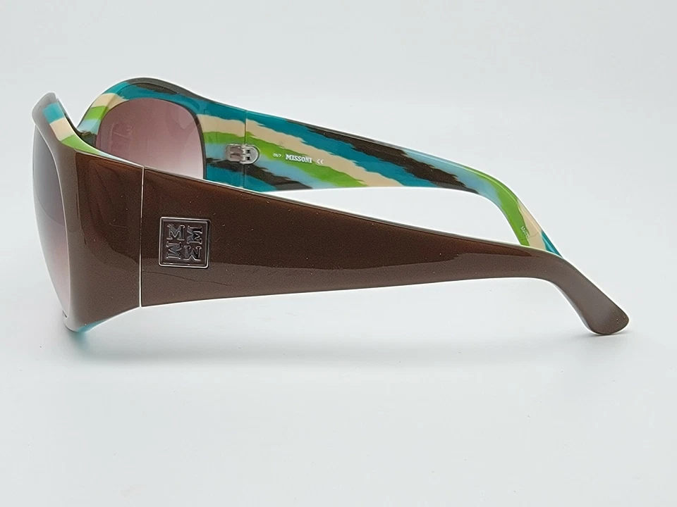 Missoni MI58402 Auburn Sherbet Frame Brown Gradient Lens Sunglasses 62-16-125 - Image 4 of 4