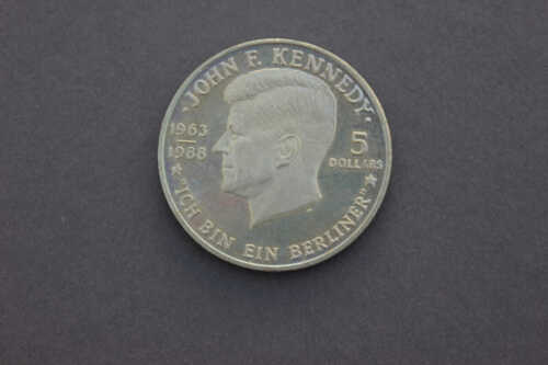Niue 5 Dollars 1988 John F. Kennedy unc - Picture 1 of 1