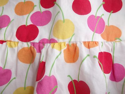 Chemise Gymboree Taille 8 - Débardeur Cerise Fantaisie - Occasion Très Bon état