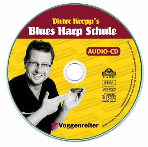 Dieter Kropp's BLUES HARP SCHULE, Mundharmonikaschule, leicht erklärt, mit Spaß! - Bild 4 von 4