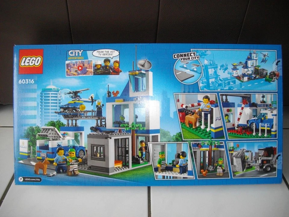 Lego City réff : 60316 - le commissariat de police (boite non ouverte) - Photo 3/3