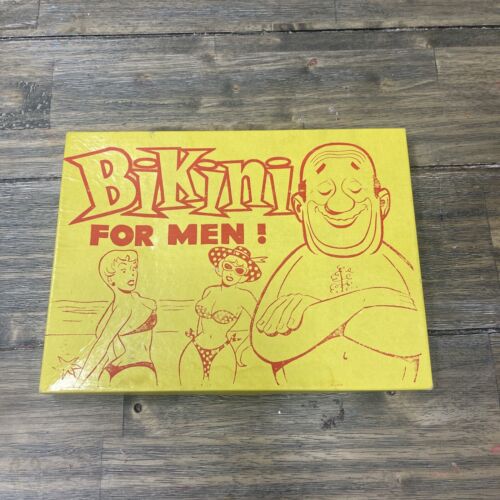 BIKINI FOR MEN ! Vintage 50s/60s Gag Gift Beach Humor - Picture 1 of 9
