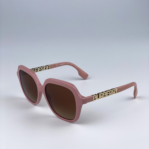 Burberry Women Sunglasses Pink Brown Gradient Oversized Square BE4389 406113 NEW - Picture 3 of 12
