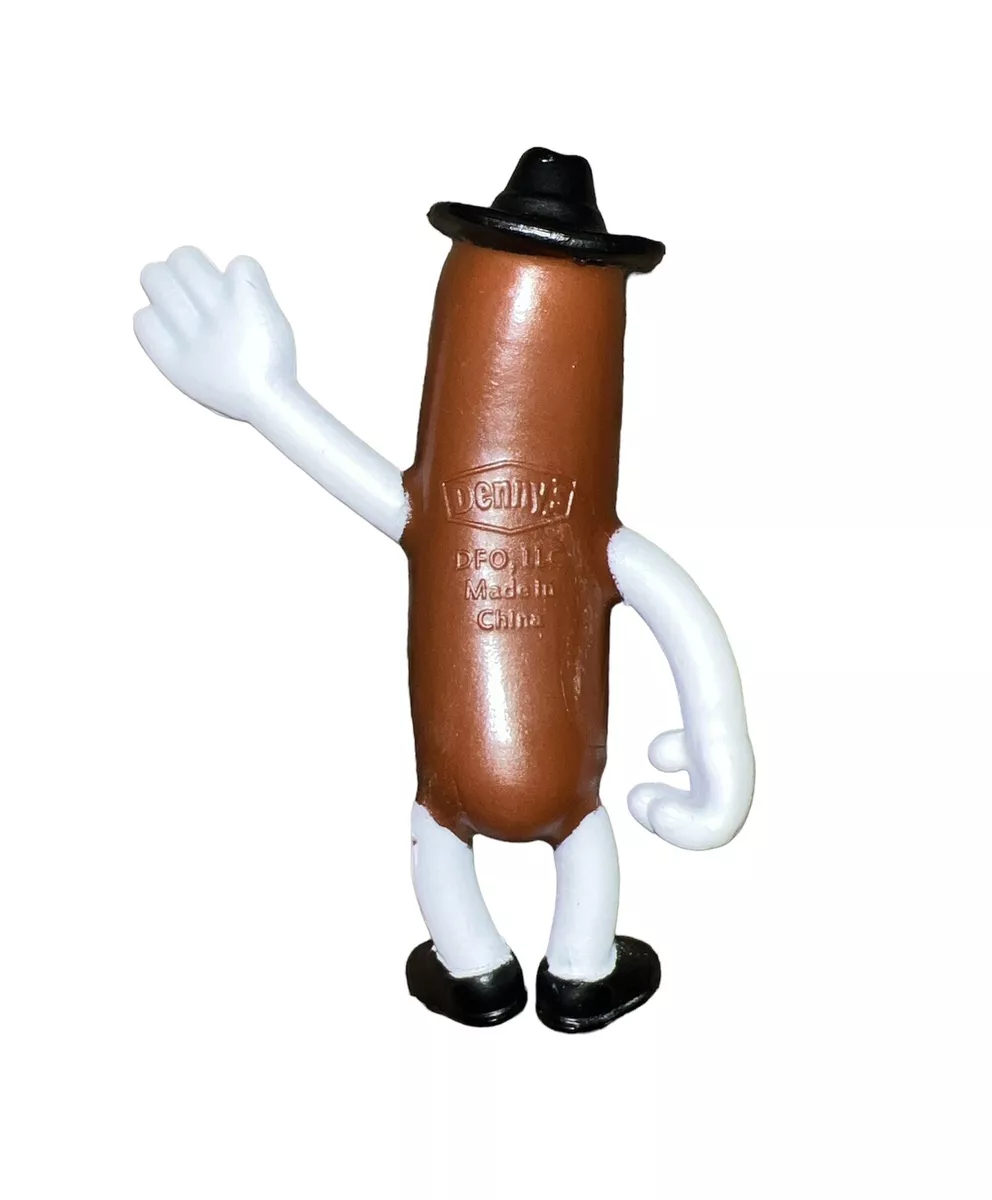 Denny's sausage mascot has unfortunate resemblance