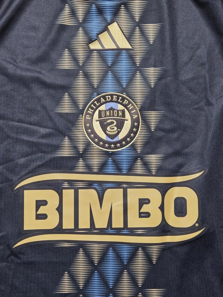 NWT Adidas Philadelphia Union 23/24 Authentic Home MLS Soccer Jersey Mens M $150 - Image 3 of 4
