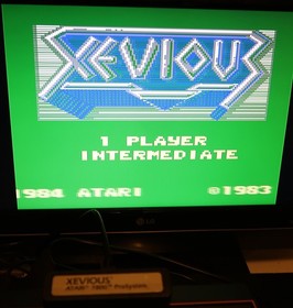 Atari 7800: XEVIOUS Cartridge - Tested & WORKS - see screenshots!