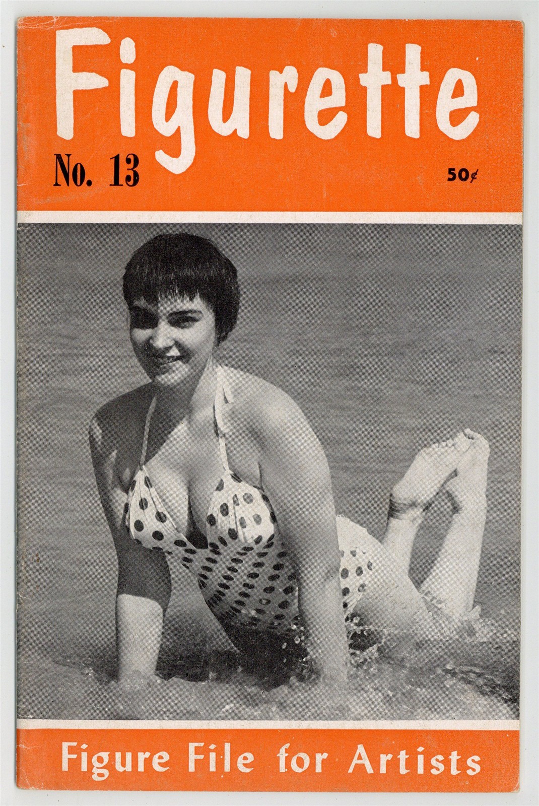 Figurette #13 Figure File 1950 Susan Roberts 36pgs Vintage Pinup Magazine M40178