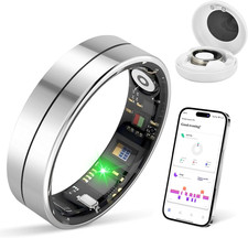 -X1 Smart Health Ring,Heart Rate-Nighttime Sleep Monitoring-5Atm Waterproof Exer