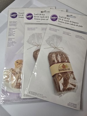 Wilton Bread Loaf Bags Large Treat Bags Kit Homemade For Giff Giving Or Bakery