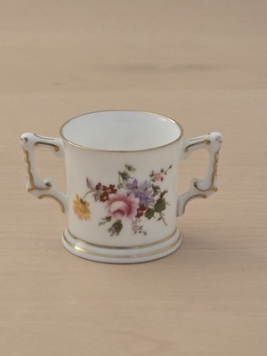 Royal Crown Derby Derby Posies Miniatur Loving Cup/Tankard mit Box - 1. Qualität