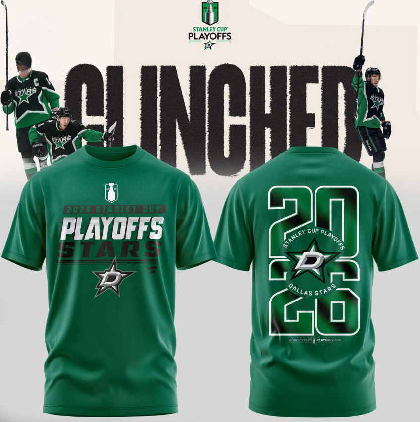 HOT NEW ITEM! Dallas Stars Stanley Cup Playoffs 2026 Edition T-Shirt All Size