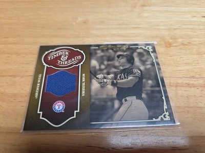 Mark Teixeira Card 2005 Donruss Timber and Threads Jersey #28 