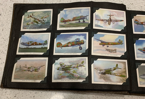 1940 Wings Zigaretten Flugzeug Sammelkarten Album Serie A B C Komplettsatz 150 - Bild 19 von 23