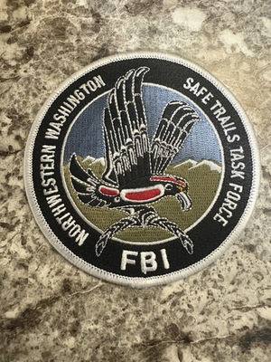 #ad Collectors Must Have Patch. Rare Safe Trails Task Force Patch. Northwestern WA $99.00
