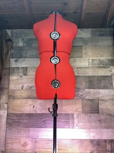 adjustable dress form (also known as a dressmaker's dummy),