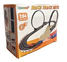 Slot Car Track. Cusocue Slot Track Racing Set New Open Box 1:64 Scale
