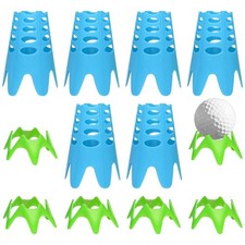 12Pcs Golf Simulator Tees  Plastic Golf Mat Tees Tools for Outdoor Indoor Win...