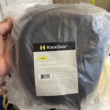 Knox Gear Grande coque rigide étui casque couleur noir neuf dans son emballage