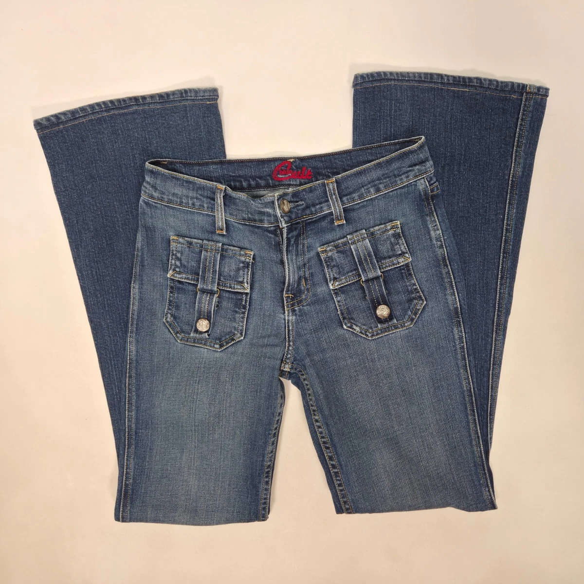 Blue Cult A Pocket Flare Jeans
