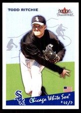 Todd Ritchie 2002 Fleer Tradition Update #U241 White Sox MLB READ FREE SHIPPING
