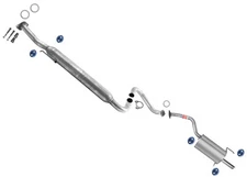 Resonator Pipe Axle Pipe Muffler Gaskets Bolts Hangers for Sentra 2007-2012 2.0L