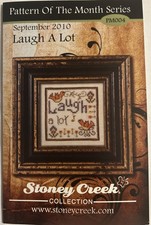Stoney Creek Cross Stitch Kit Laugh A Lot Pattern Of The Month PM004 NIP