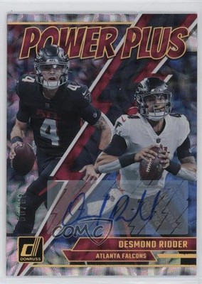2023 Panini Donruss Power Plus Auto 49/99 Desmond Ridder #PP-1 Auto 1bi0