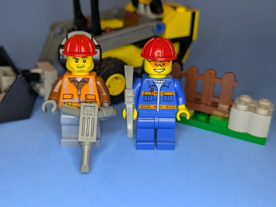 LEGO City: Juego de cargador de construcción 60219 completo con trabajador adicional Foto 3 de 4