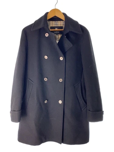 Burberry Black Label Pavone L Lana Nero Plain Bmc62 501 09