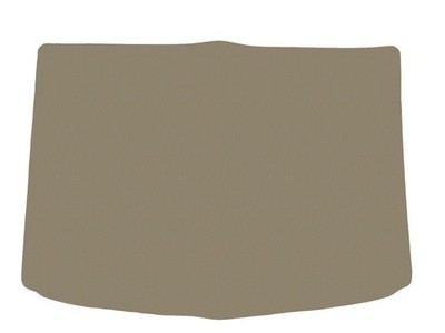Basic Kofferraummatte für Lancia Delta III 2008-2014 Dunkelbeige x14 Rand