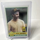 Topps 2025 Heritage Paul Skenes Pittsburgh Pirates Rookie Baseball Card #60