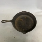 Griswald 7 Cast Iron Skillet Erie 701 Large Slant Logo Double Spout