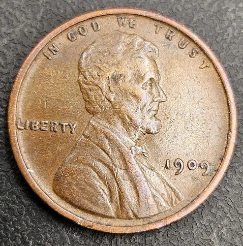 1909-P LINCOLN WHEAT CENT AU