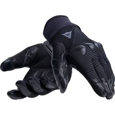 Dainese Unruly Ergo-Tek Textile Motorcycle Motorbike Gloves Black