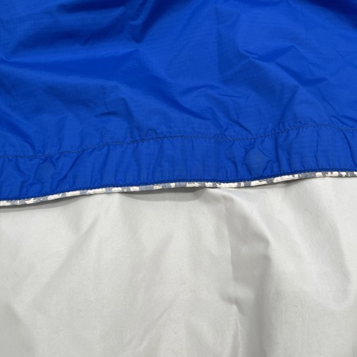 Vtg Large Adidas Track Jacket Full Zip Blue White YKK Trefoil USA Nylon Goretex - Picture 19 of 24