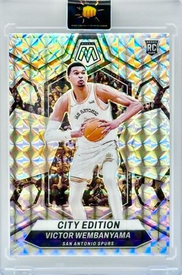 Victor Wembanyama RARE SSP ROOKIE SILVER HOLO REFRACTOR INVESTMENT CARD ROY  MINT | eBay