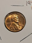 1958 P Gem Bu Lincoln Wheat Cent Penny Taken From A Obw Roll Pristine Example
