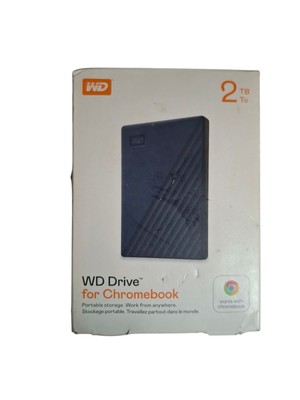 Western Digital WDBB7B0020BBL-WEWM 2TB External Drive for Chrome
