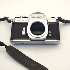 Asahi Pentax Spotmatic SP Silver 35mm SLR Film Camera Body Only