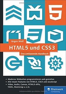 HTML5 und CSS3: Das umfassende Handbuch. Inkl. JavaScrip... | Buch | Zustand gut