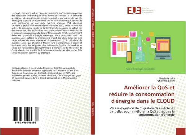 AméLiorer La Qos Et RéDuire La Consommation D'éNergie Dans Le Cloud Abdelaziz Ke-image