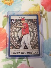 2018 Topps Gypsy Queen Mike Trout Tarot Blue/250 SP