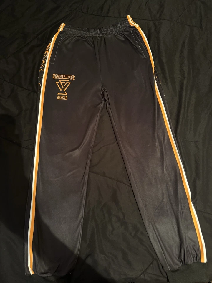 Chalk Line WWE 无争议时代田径裤 Adam Cole NXT 大号全新带标签 — 第 2/4 张图片