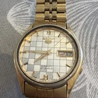 Seiko 5 Automatic Vintage 21 Jewels Checkerboard Dial